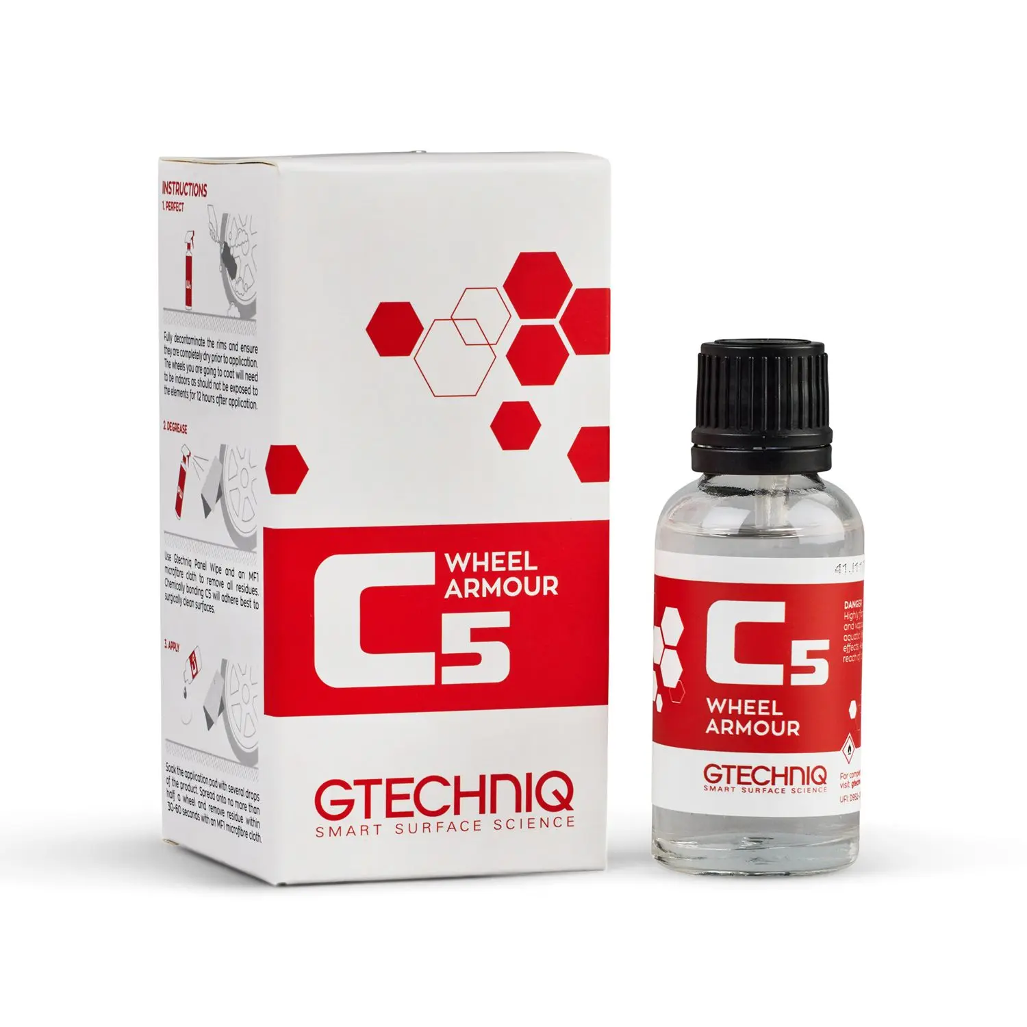 GTECHNIQ C5_0.015 ΚΕΡΑΜΙΚΗ ΕΠΙΣΤΡΩΣΗ ΓΙΑ ΖΑΝΤΕΣ, WHEEL ARMOUR (15ML)