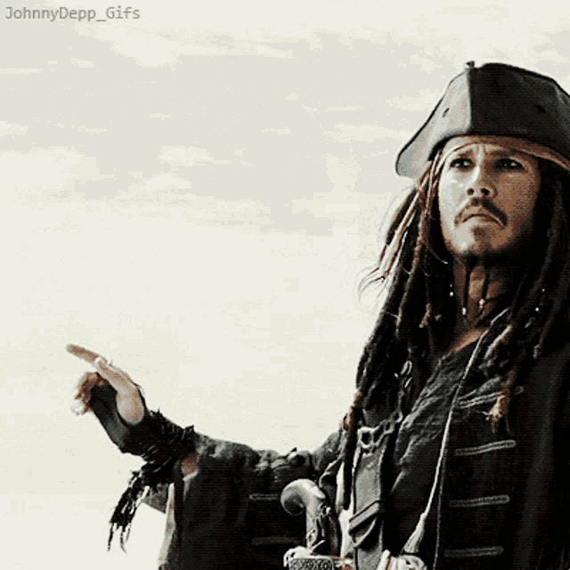 Jack Sparrow gif.