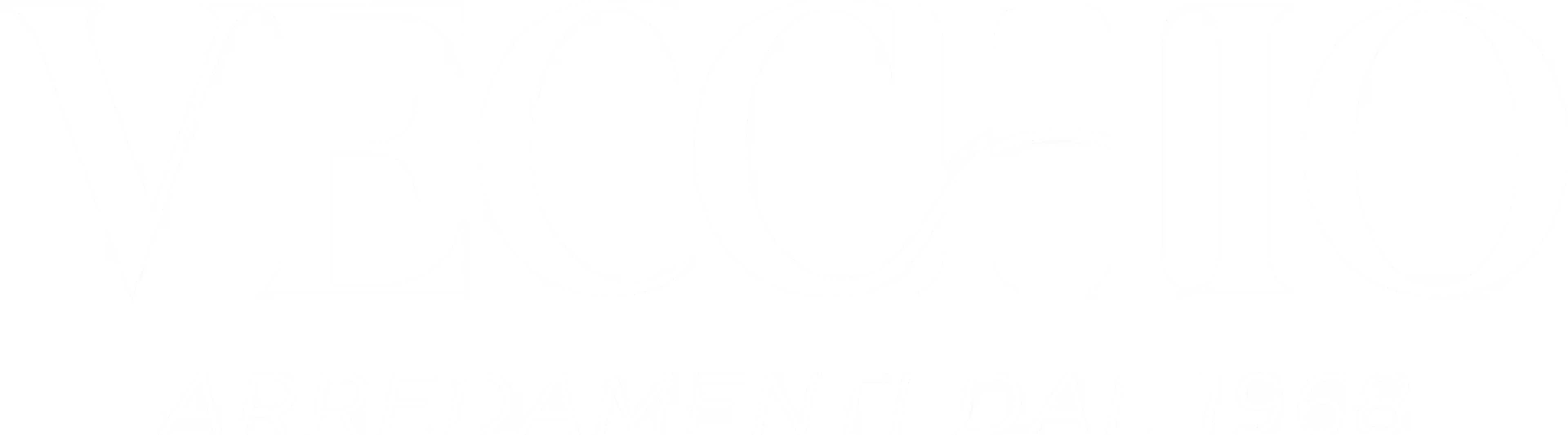 Vecchio Arredamenti: logo monocromatico chiaro