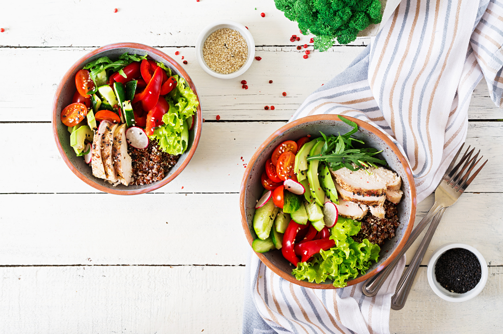 Budda Bowl de Pollo con Quinoa
