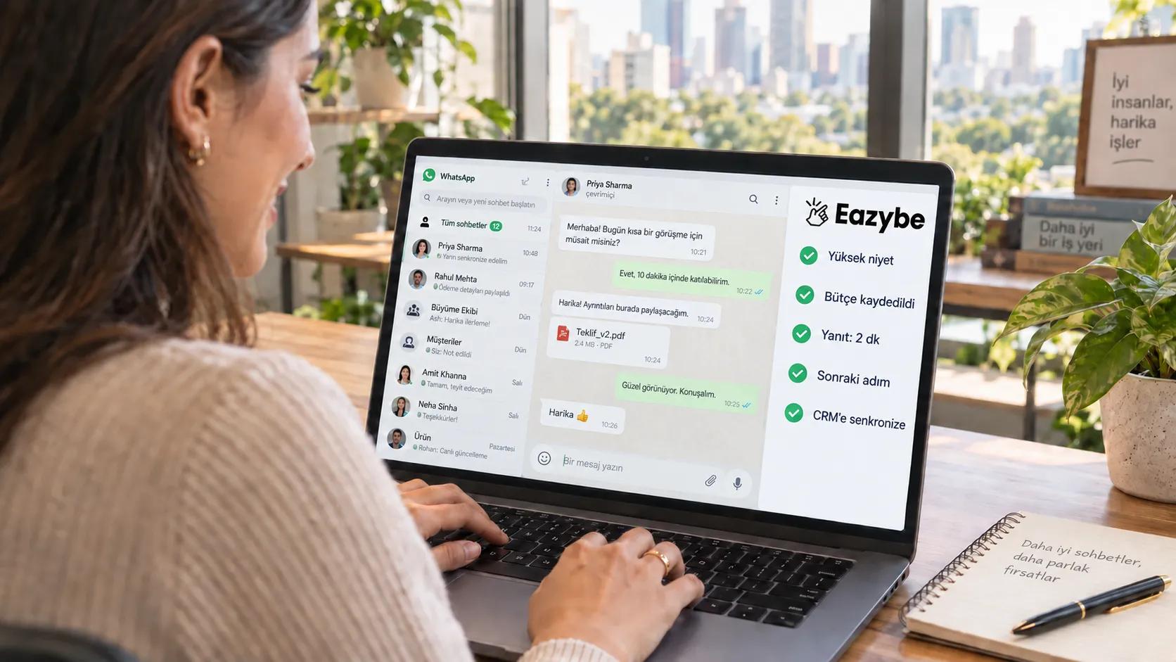 WhatsApp Web'de Yapay Zeka ajanları