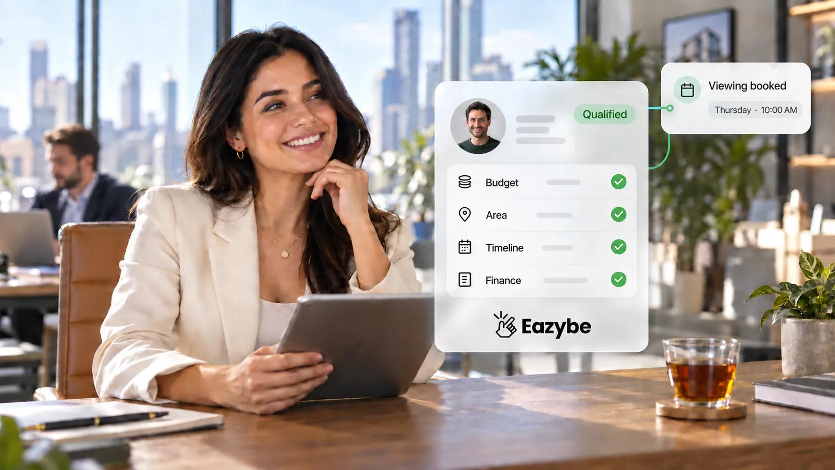 Real estate lead qualification voice AI