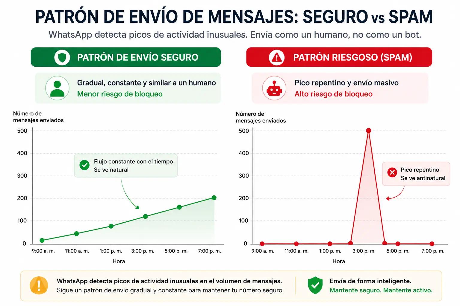 Errores comunes en la mensajería masiva de WhatsApp