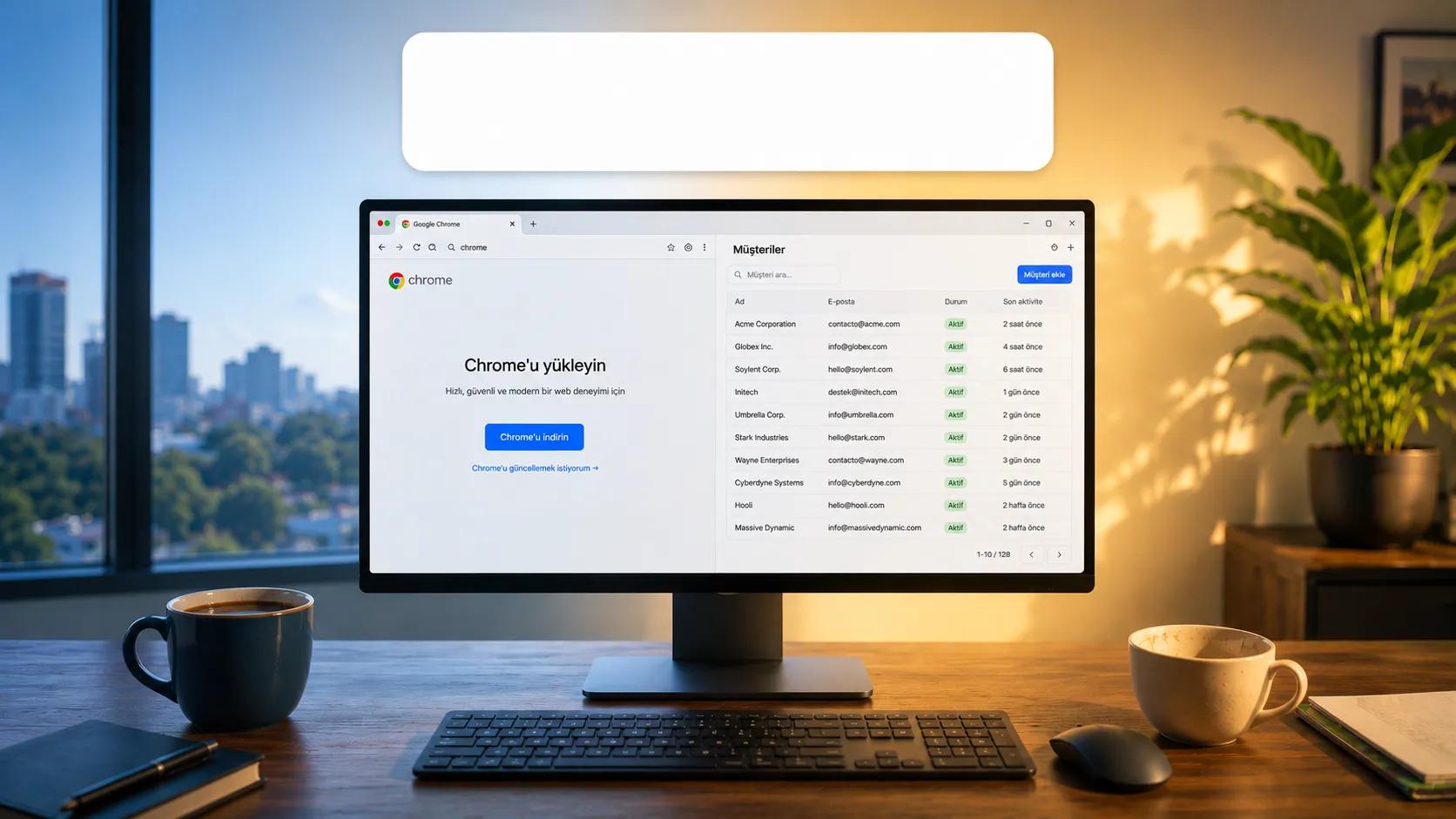 Revenue intelligence platform kurulumu: Chrome uzantısı kurulumu ve müşteri listesi