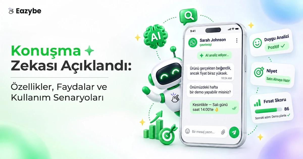 Konuşma zekası açıklandı: özellikler, faydalar ve kullanım senaryoları