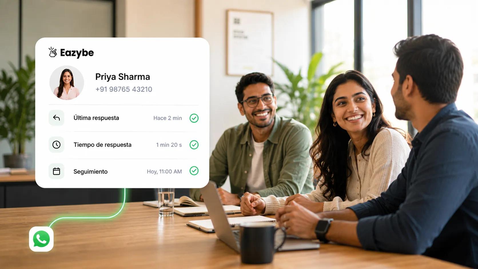 Dashboard de herramienta de inteligencia conversacional