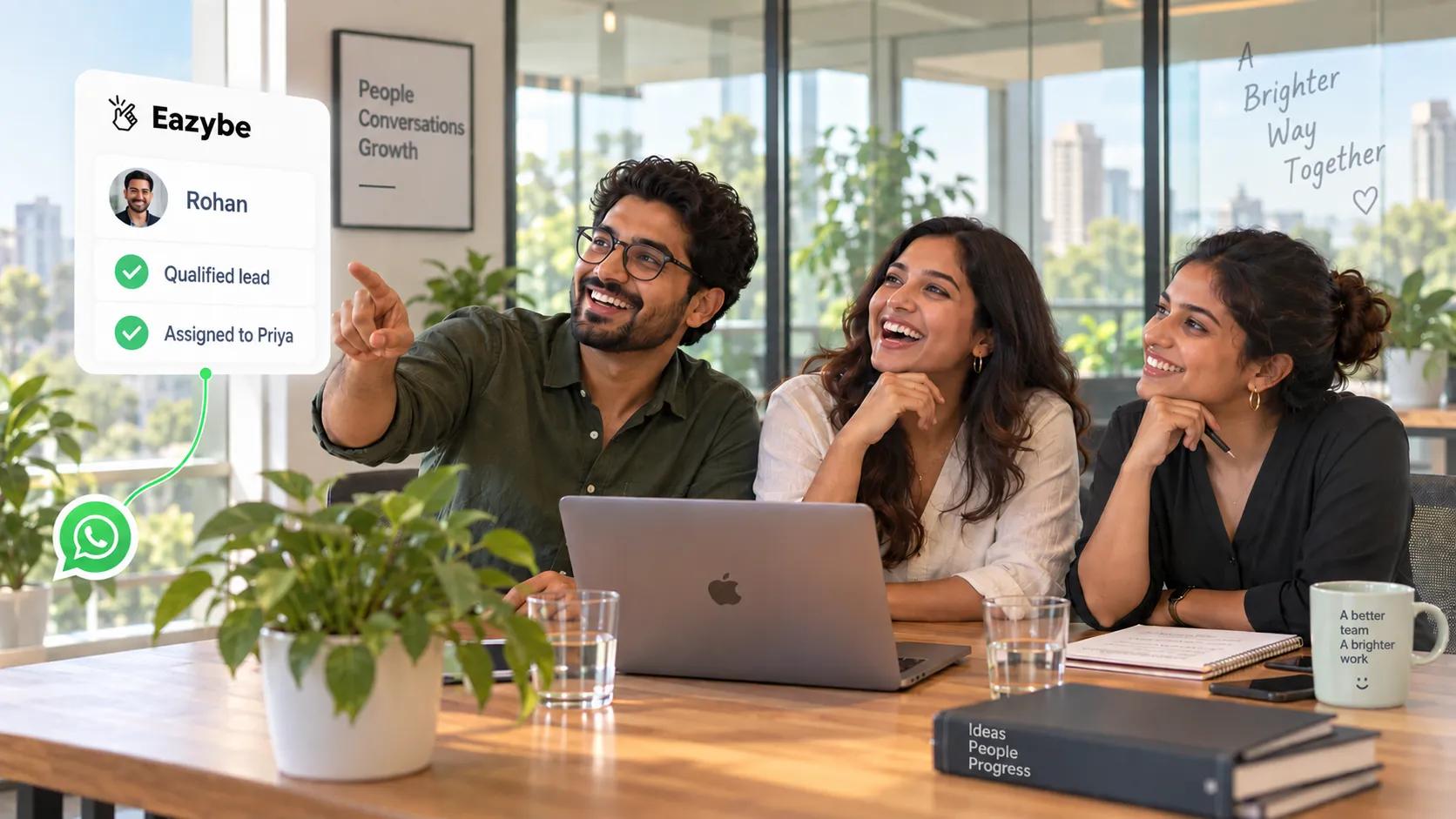 Qualified lead WhatsApp CRM