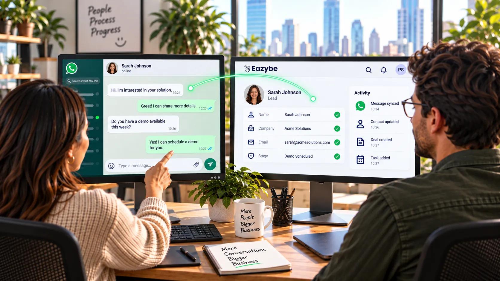 Revenue and sales intelligence on WhatsApp