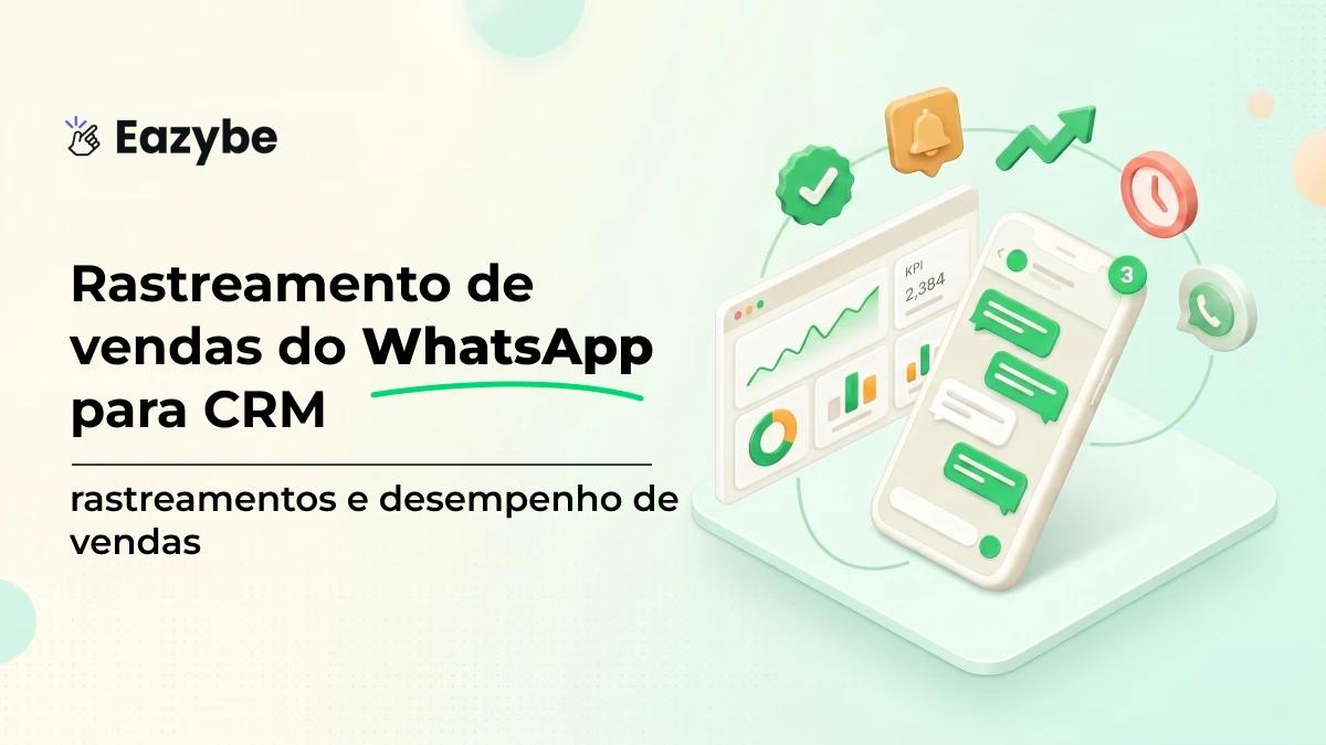 Rastreamento de Vendas no WhatsApp para CRM, Acompanhamento e Desempenho de Vendas