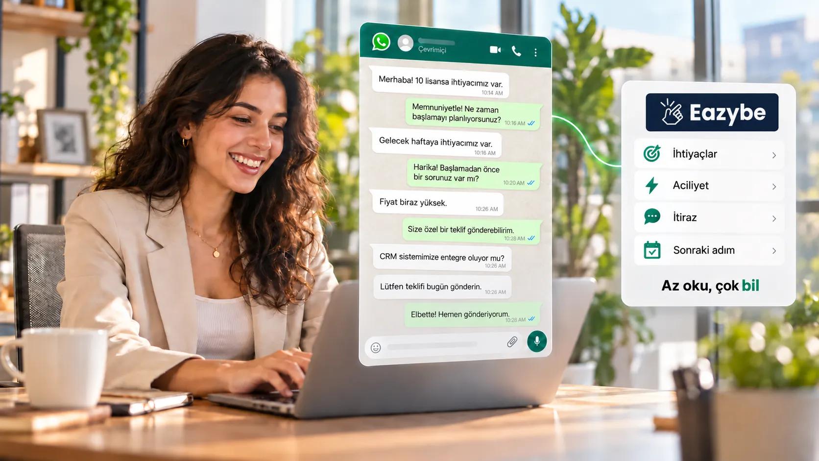 Yapay Zeka ile WhatsApp sohbet özeti