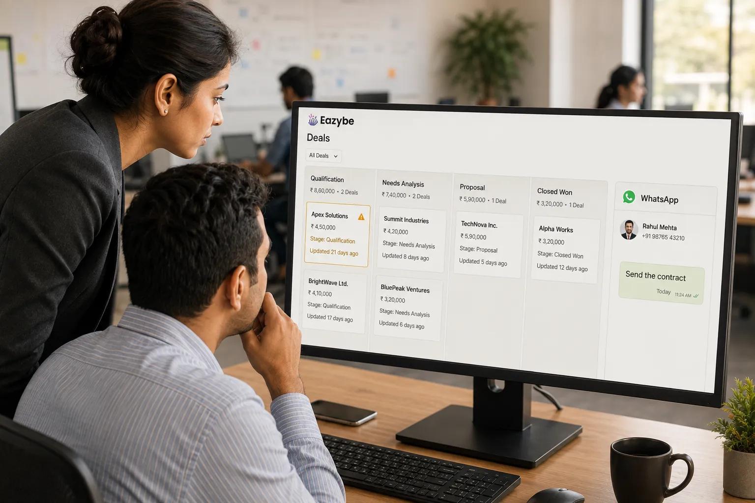 Stale Zoho CRM records