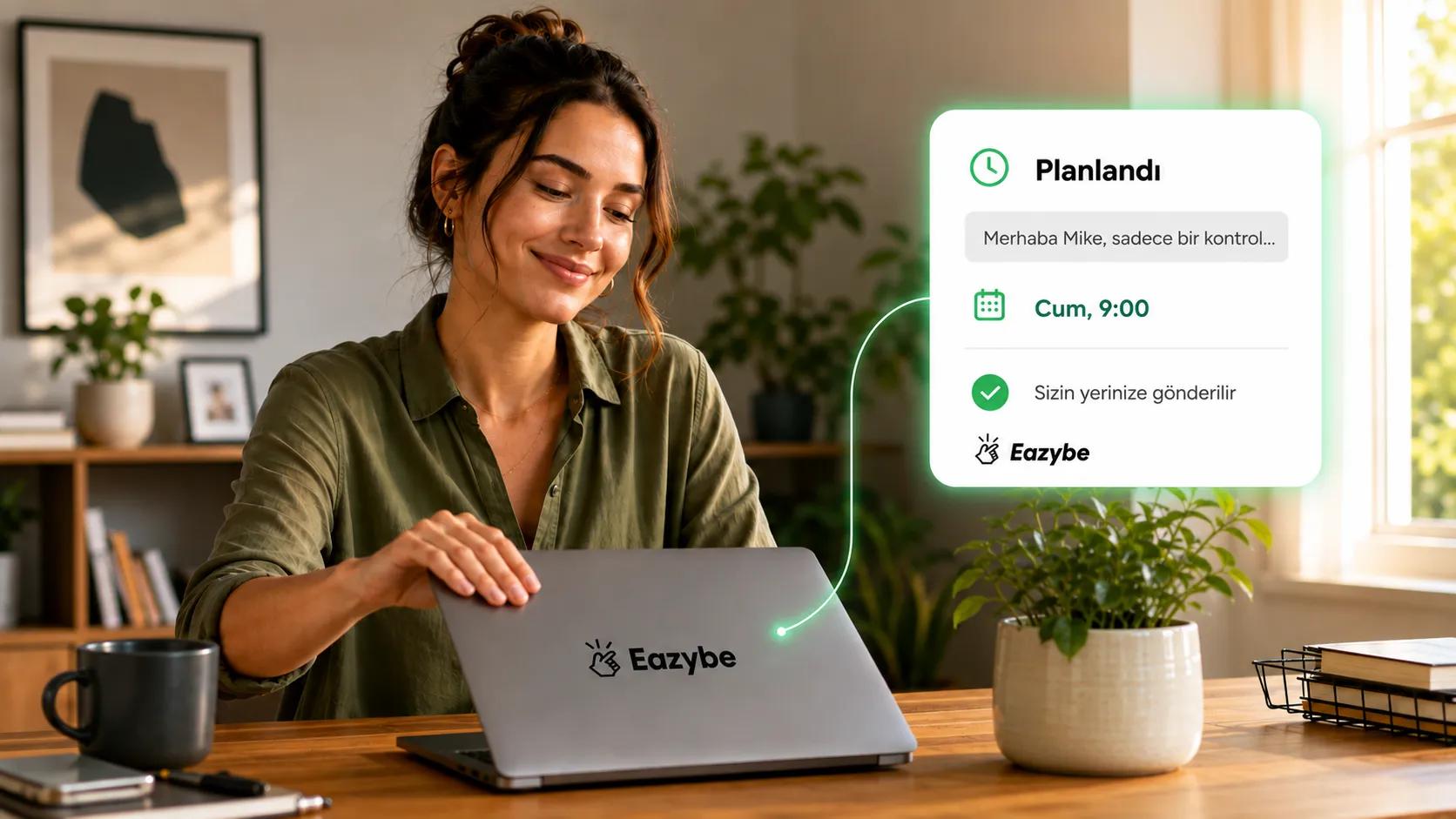 Web'de bir WhatsApp mesajını zamanlama