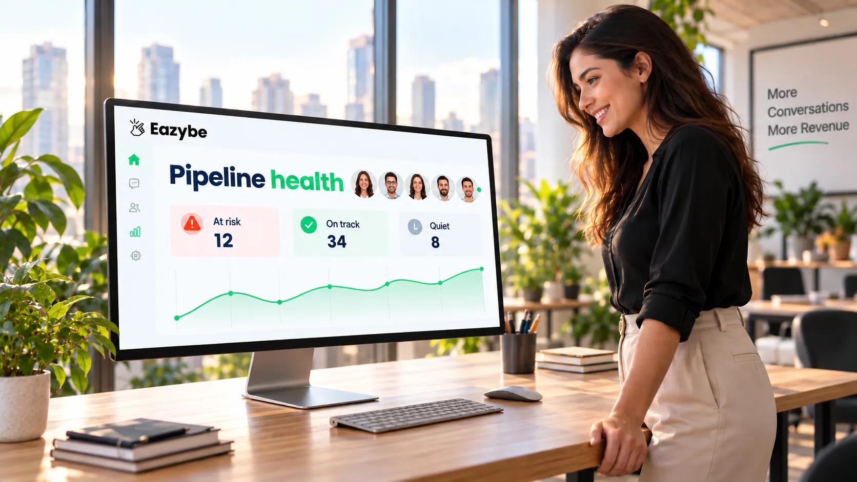 Sales intelligence pipeline health