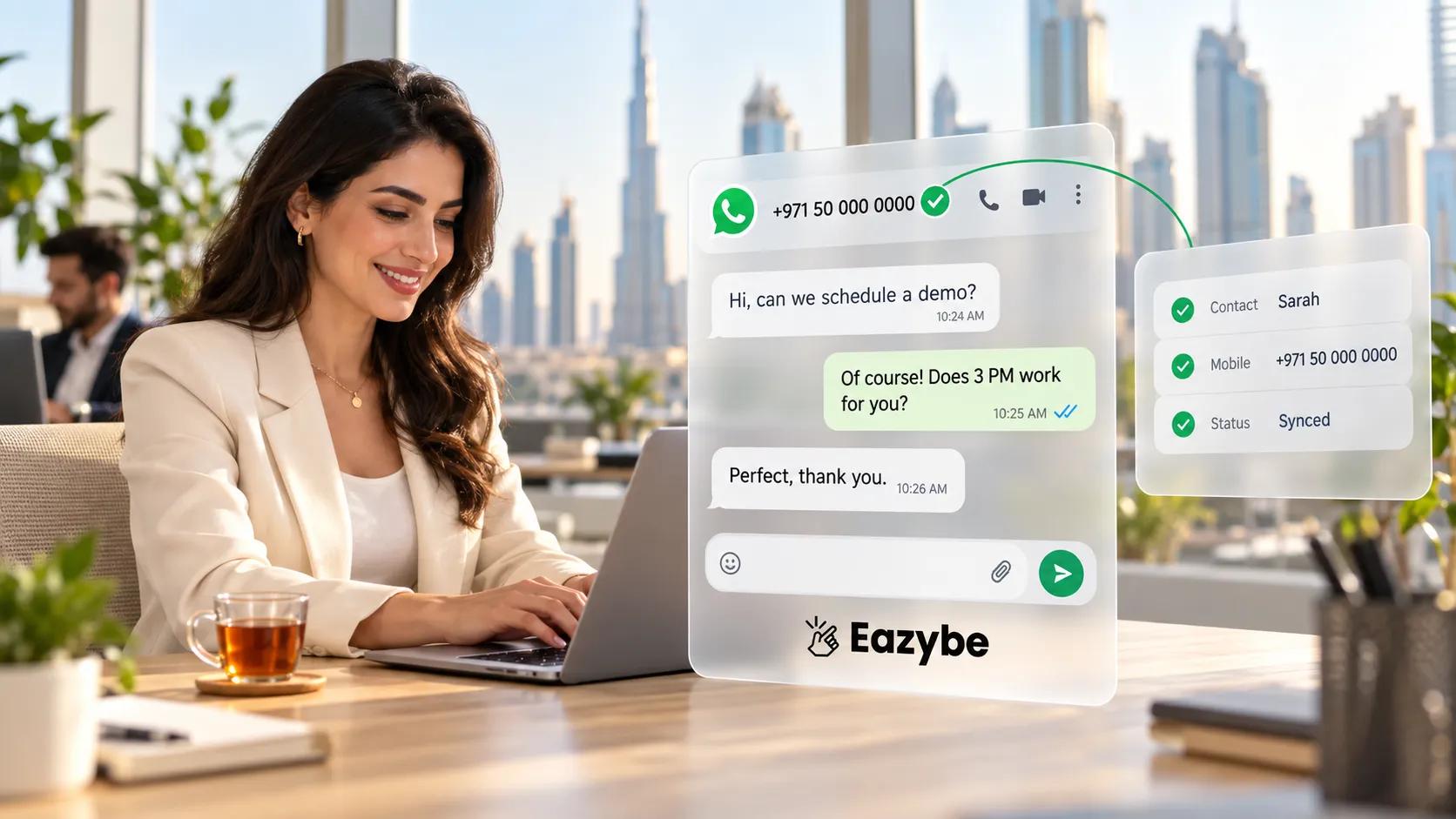 WhatsApp CRM UAE sales