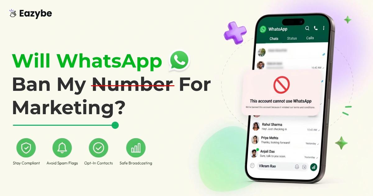 Will WhatsApp Ban My Number For Marketing?