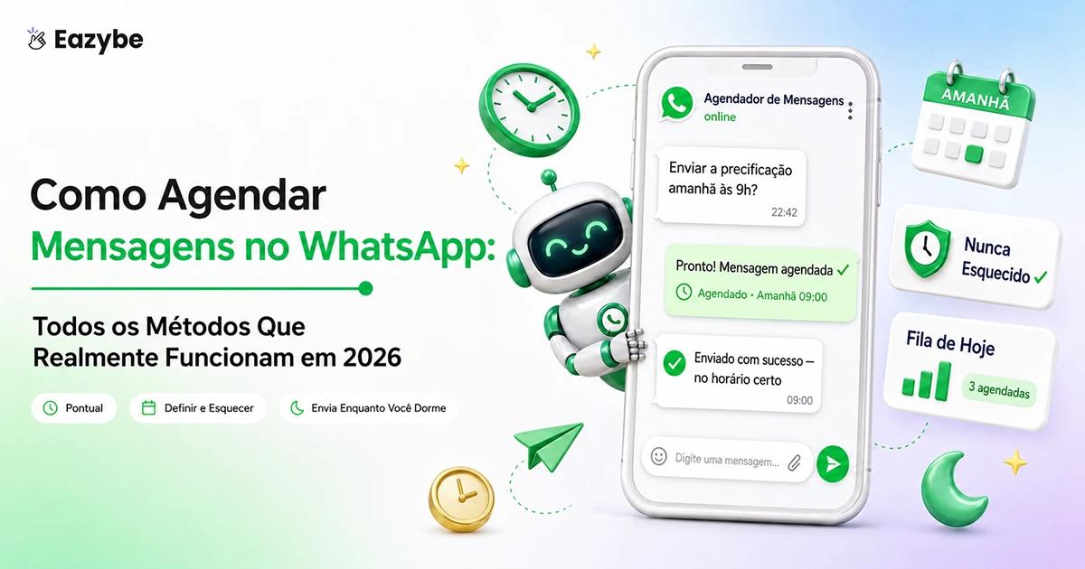 Agendar mensagens no WhatsApp