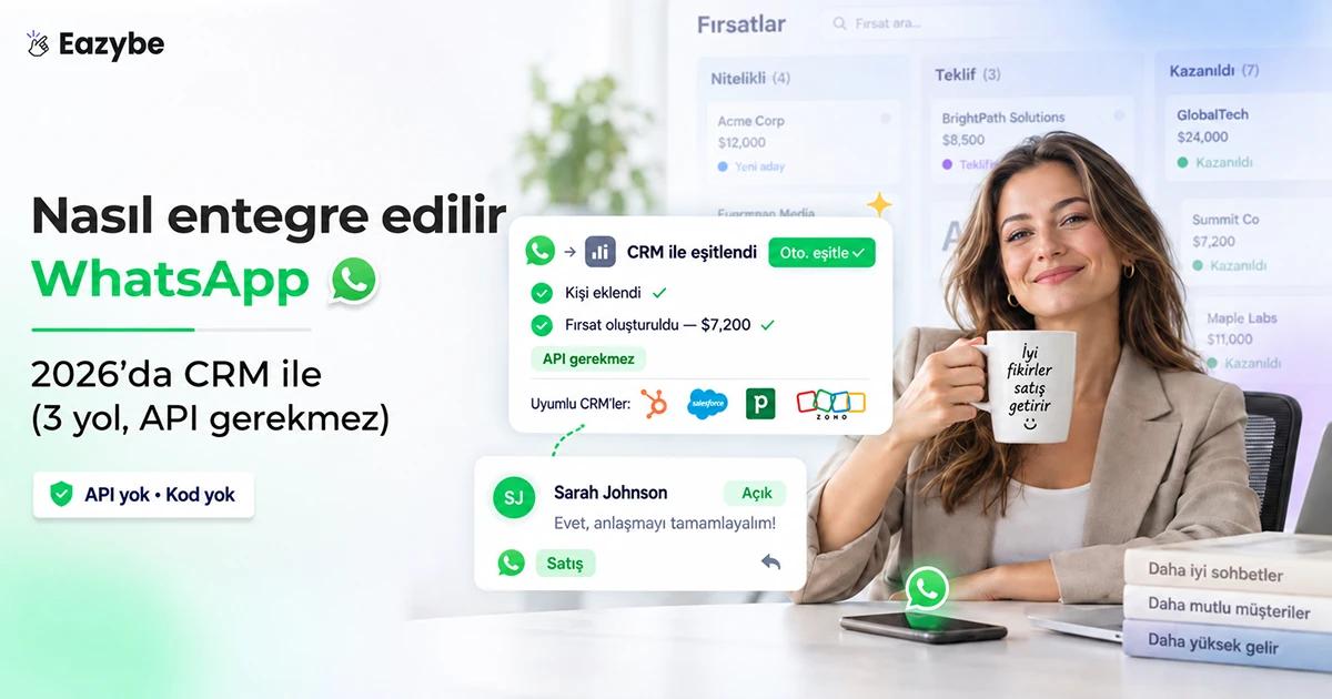 WhatsApp CRM Entegrasyonu Nasıl Yapılır