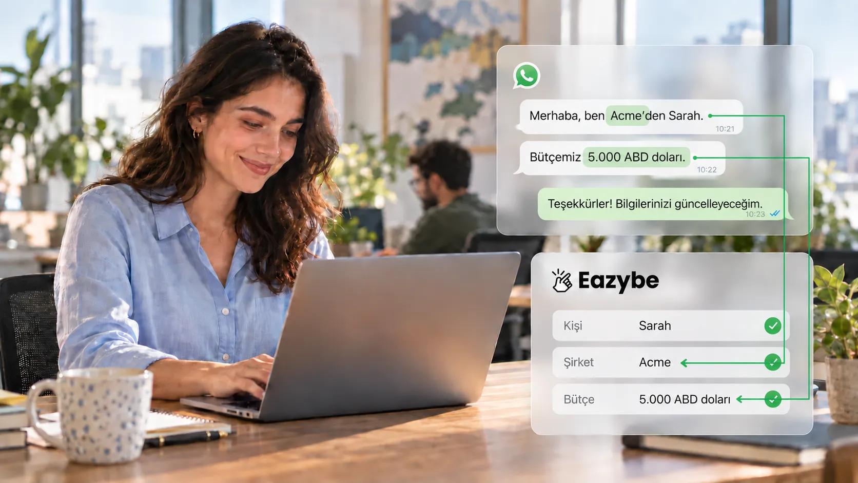 Satış Ekibinin WhatsApp Konuşmalarını CRM'inizde Takip Edin