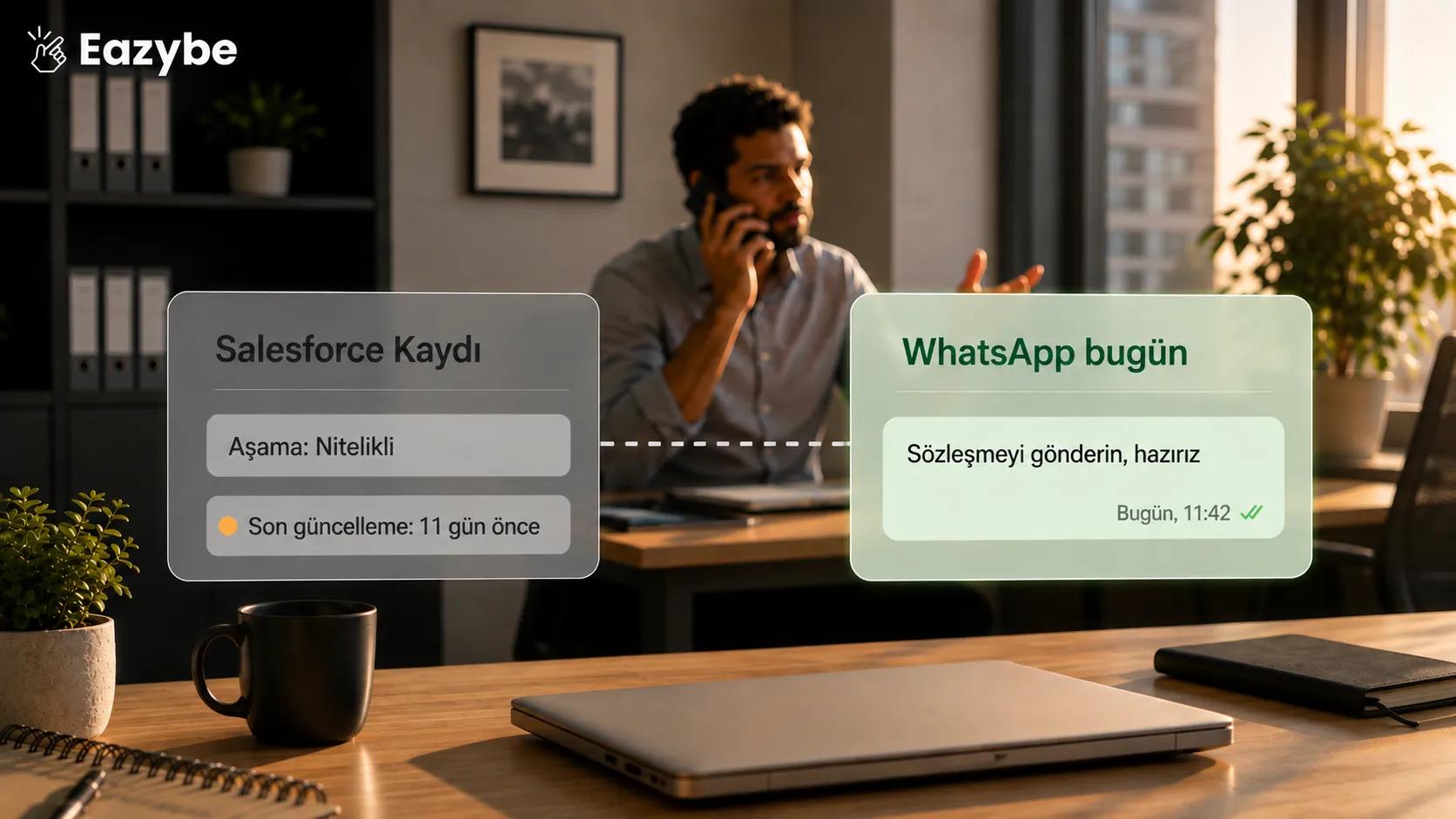 11 gündür güncellenmeyen Salesforce kaydı