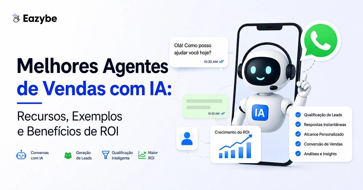 Agentes de vendas de IA: tipo, recursos, exemplos, benefícios de ROI e provedor