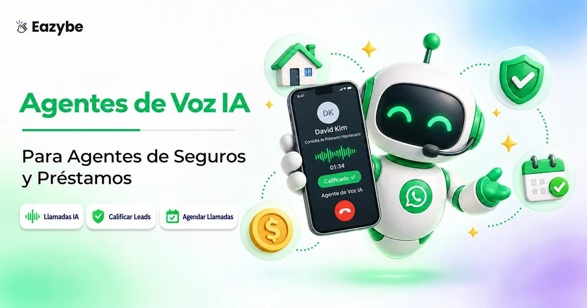 Agentes de voz con IA para seguros