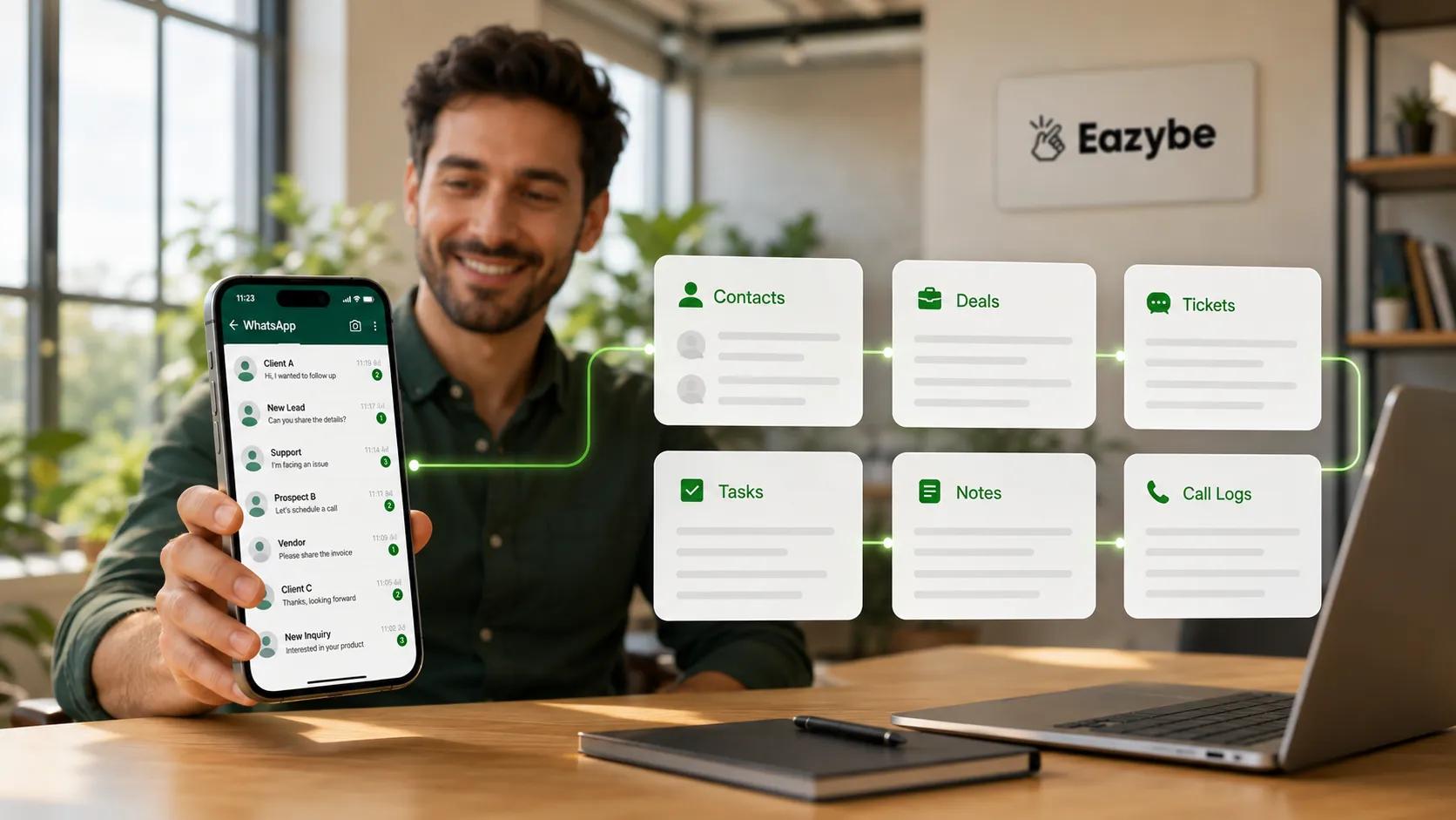 HubSpot objects updating from WhatsApp