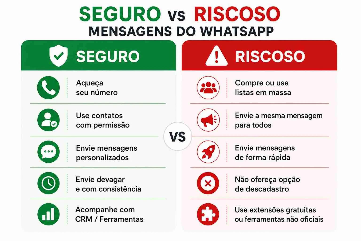O remetente de mensagens em massa do WhatsApp é seguro e arriscado