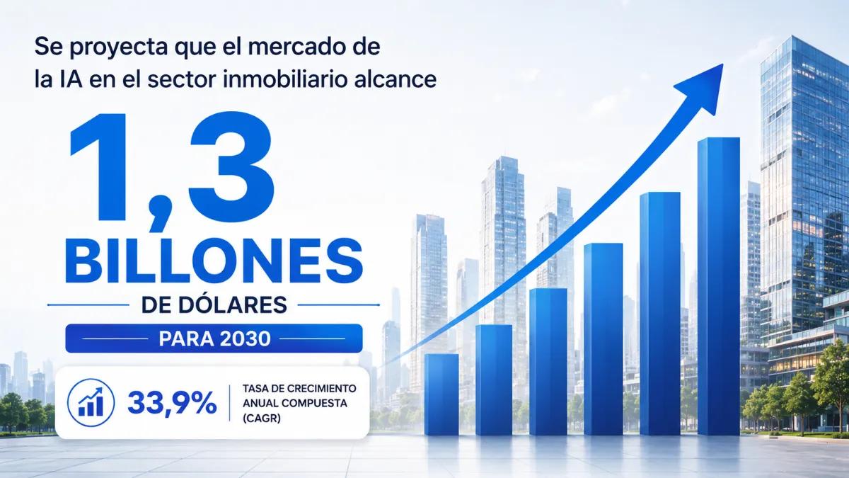 Agente de IA para el gráfico de crecimiento del mercado inmobiliario