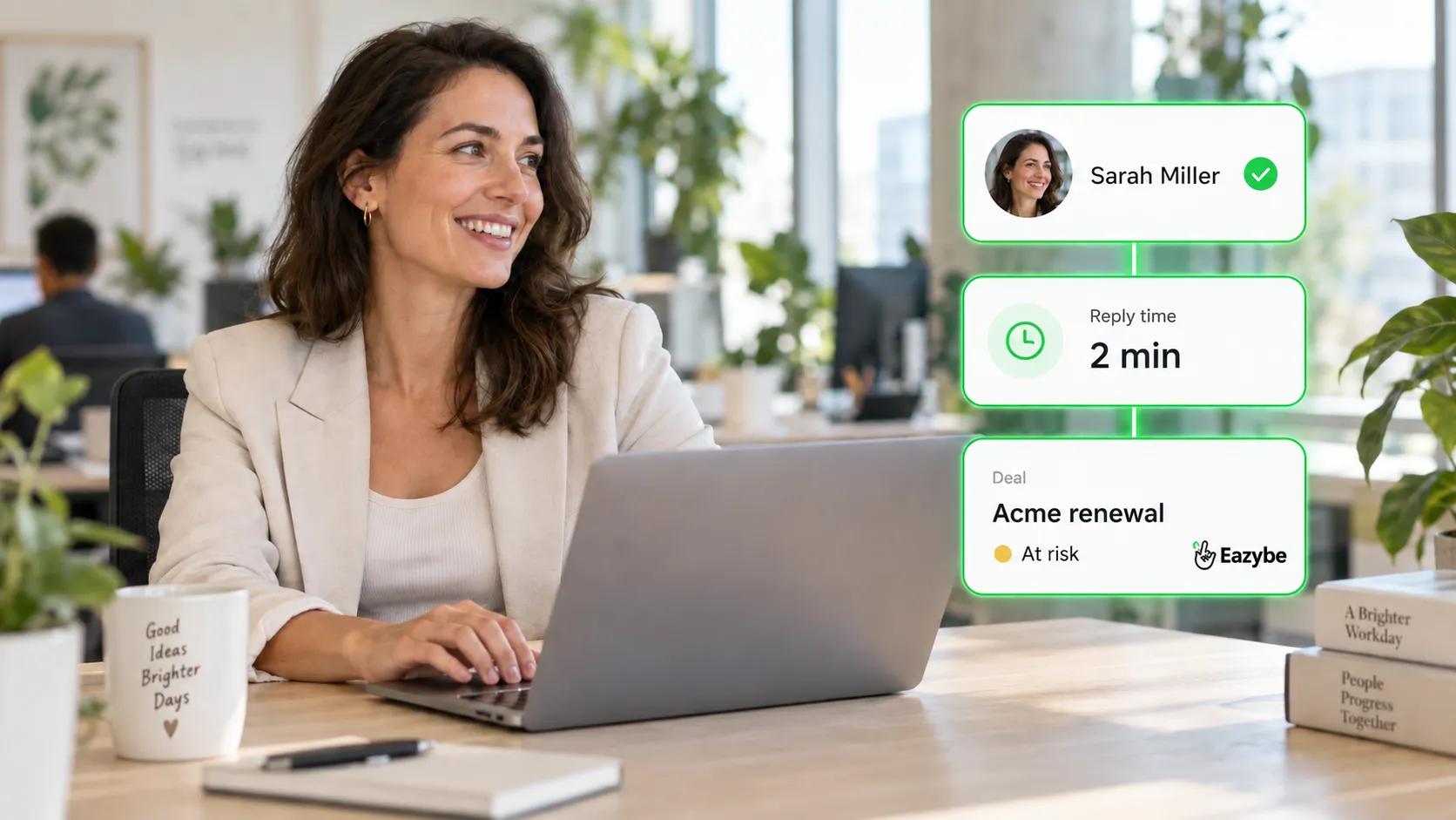 WhatsApp manager visibility dashboard