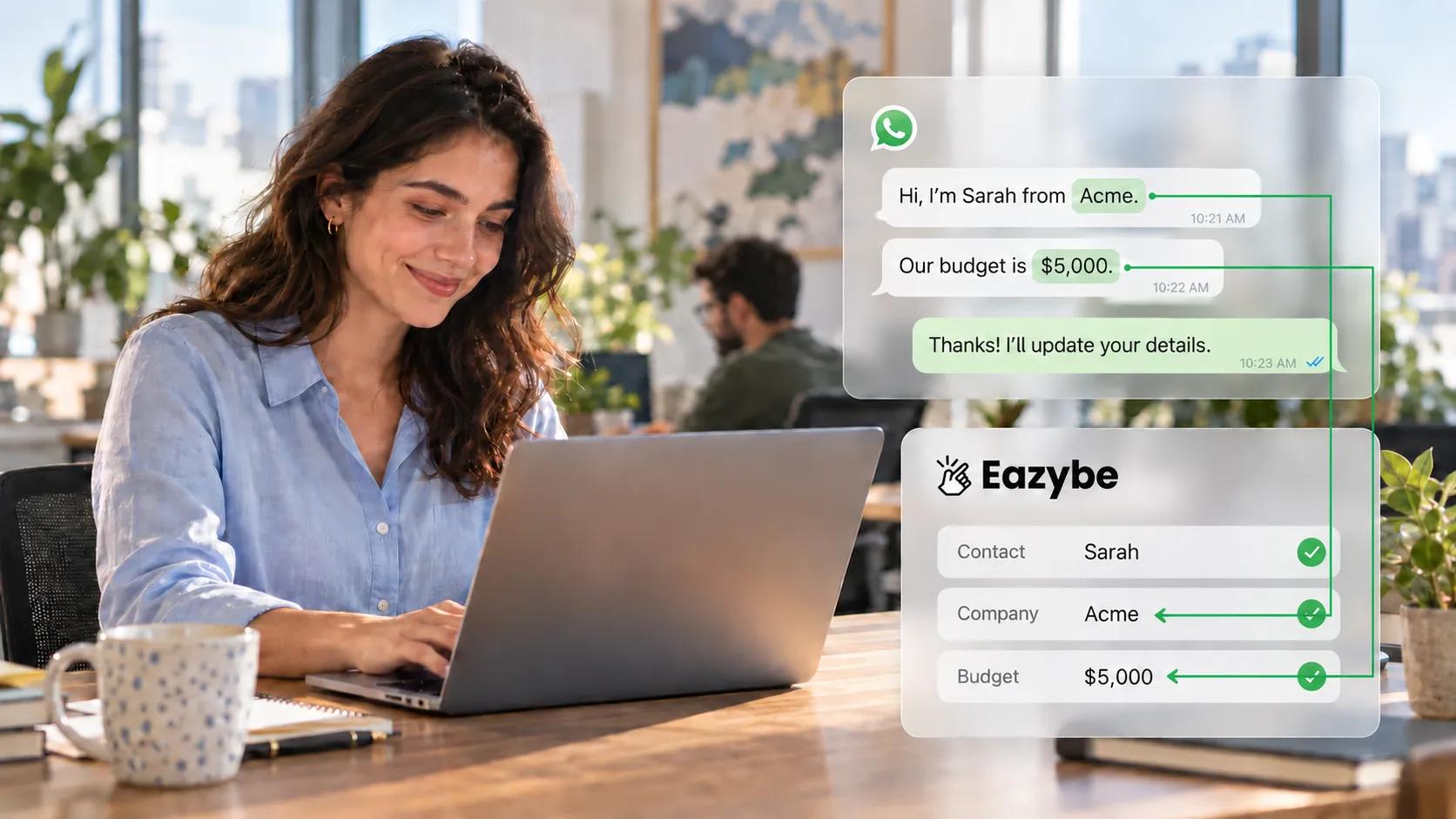 Track Sales Team WhatsApp Conversations In Your CRM