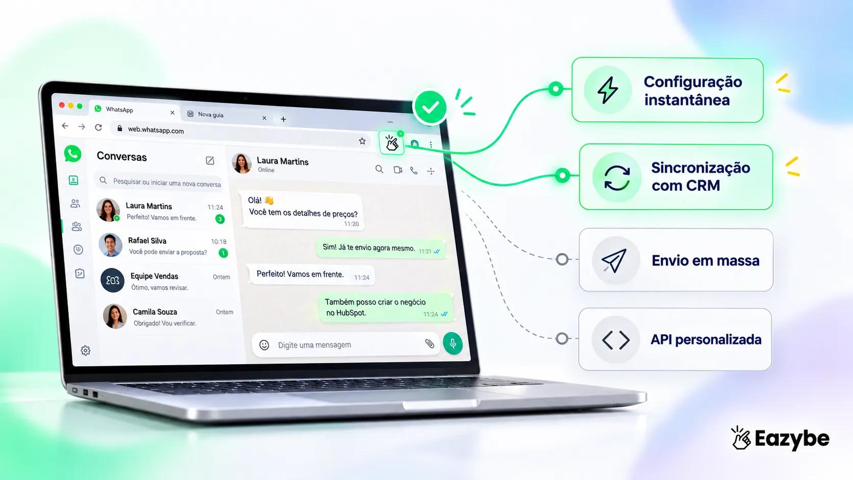 Escolhendo uma extensão do Chrome para WhatsApp