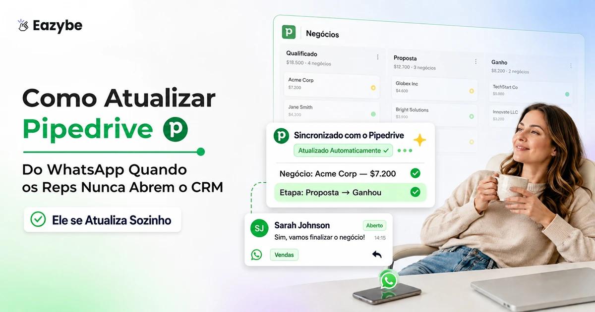 Atualizar o Pipedrive pelo WhatsApp