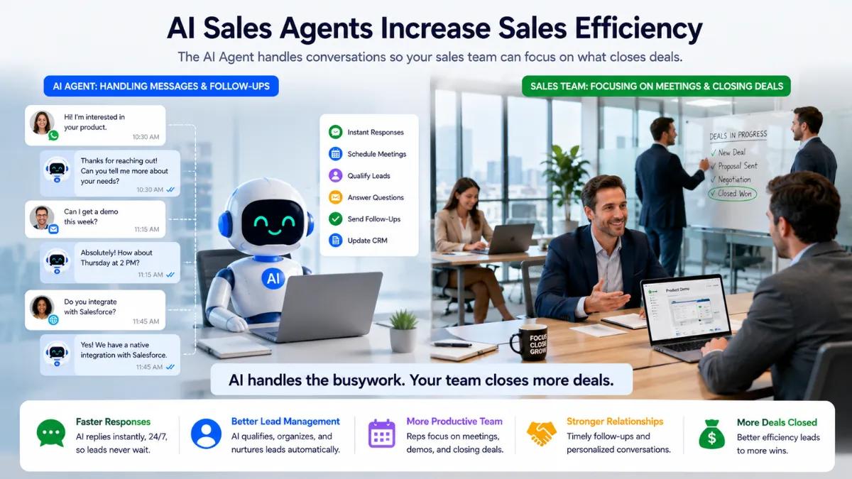 AI Sales Agents Increase Sales Efficiency Globally