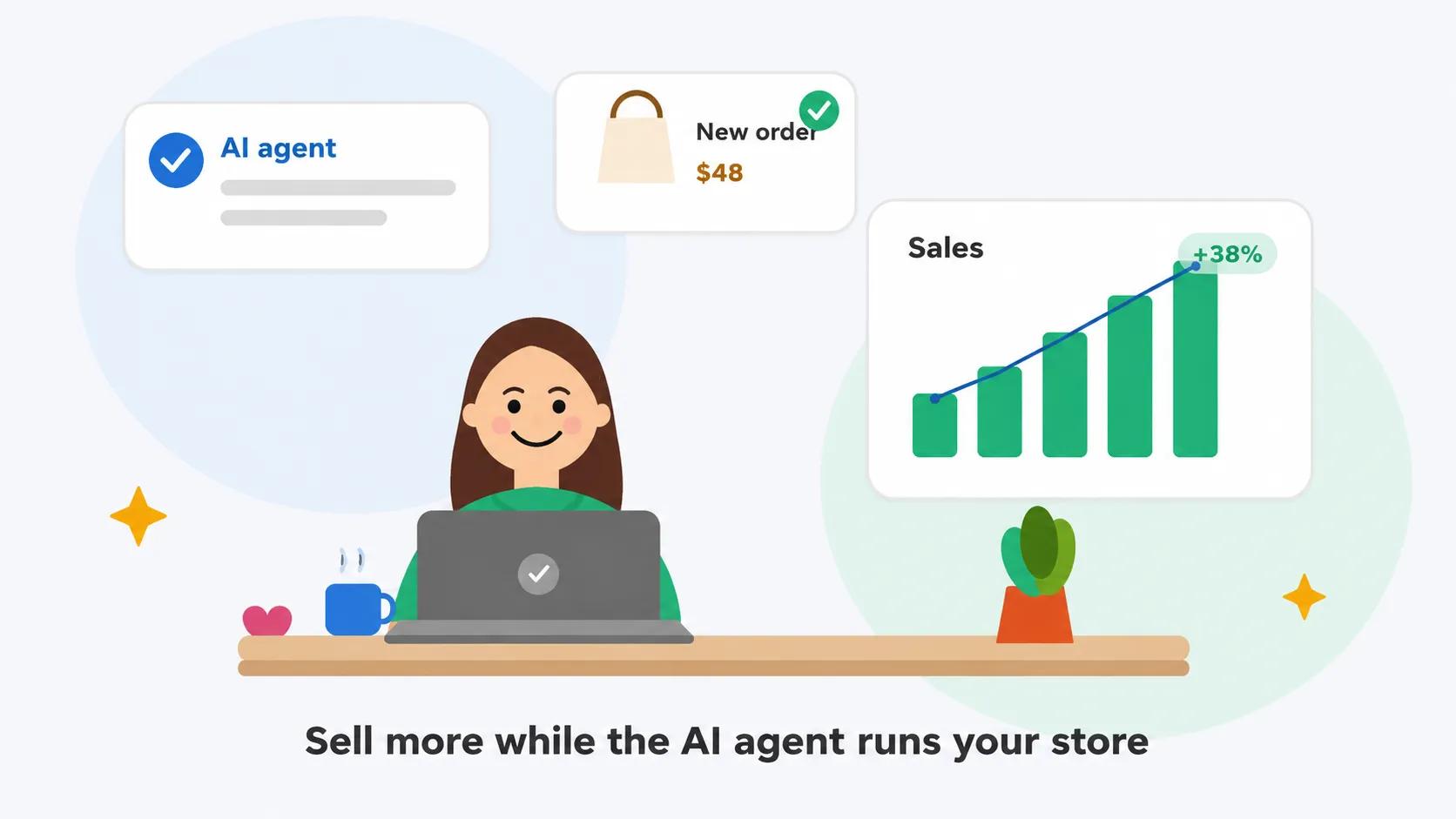 AI agent for e-commerce automation