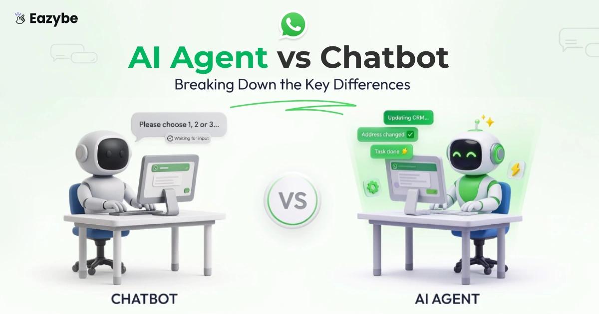 AI Agent vs Chatbot: Breaking Down The Key Differences