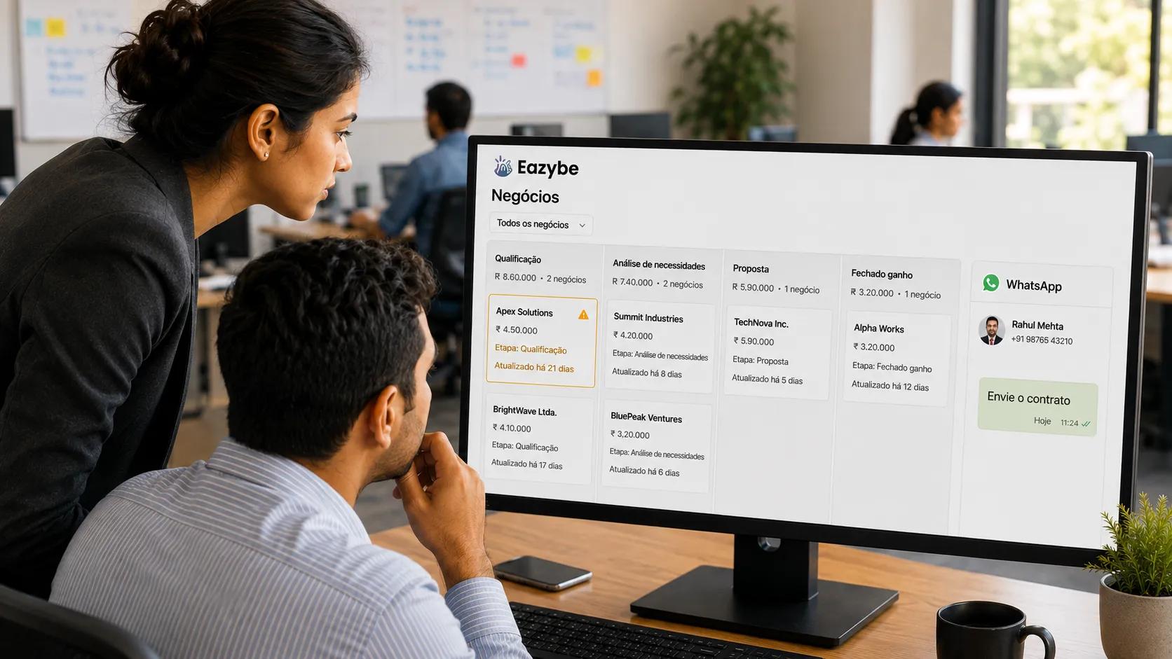 Registros desatualizados no Zoho CRM