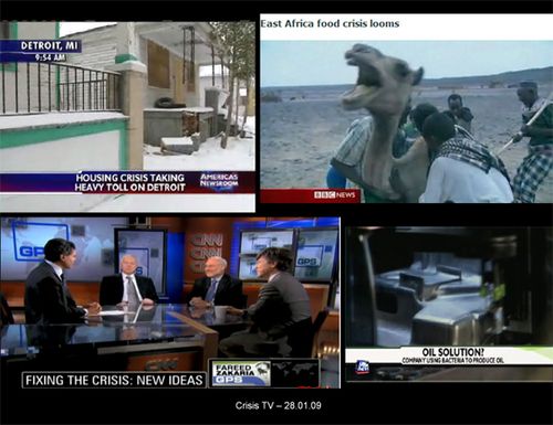 Then there is the apocalyptic streak which develops more and more extreme scenarios .