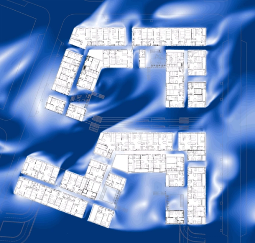 Atmos Lab with TOTEM Arquitectos, From the project of 159 social housing units in Madrid 2018