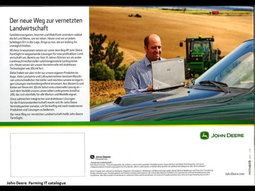 So the farmer is us or we are the farmer. He works on a laptop and can work anywhere.