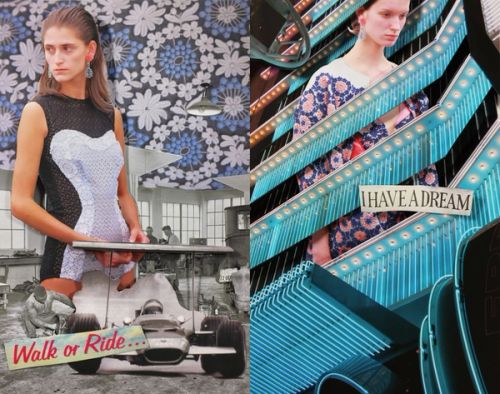 2012 SS Prada Real Fantasies, handmade collage and photography