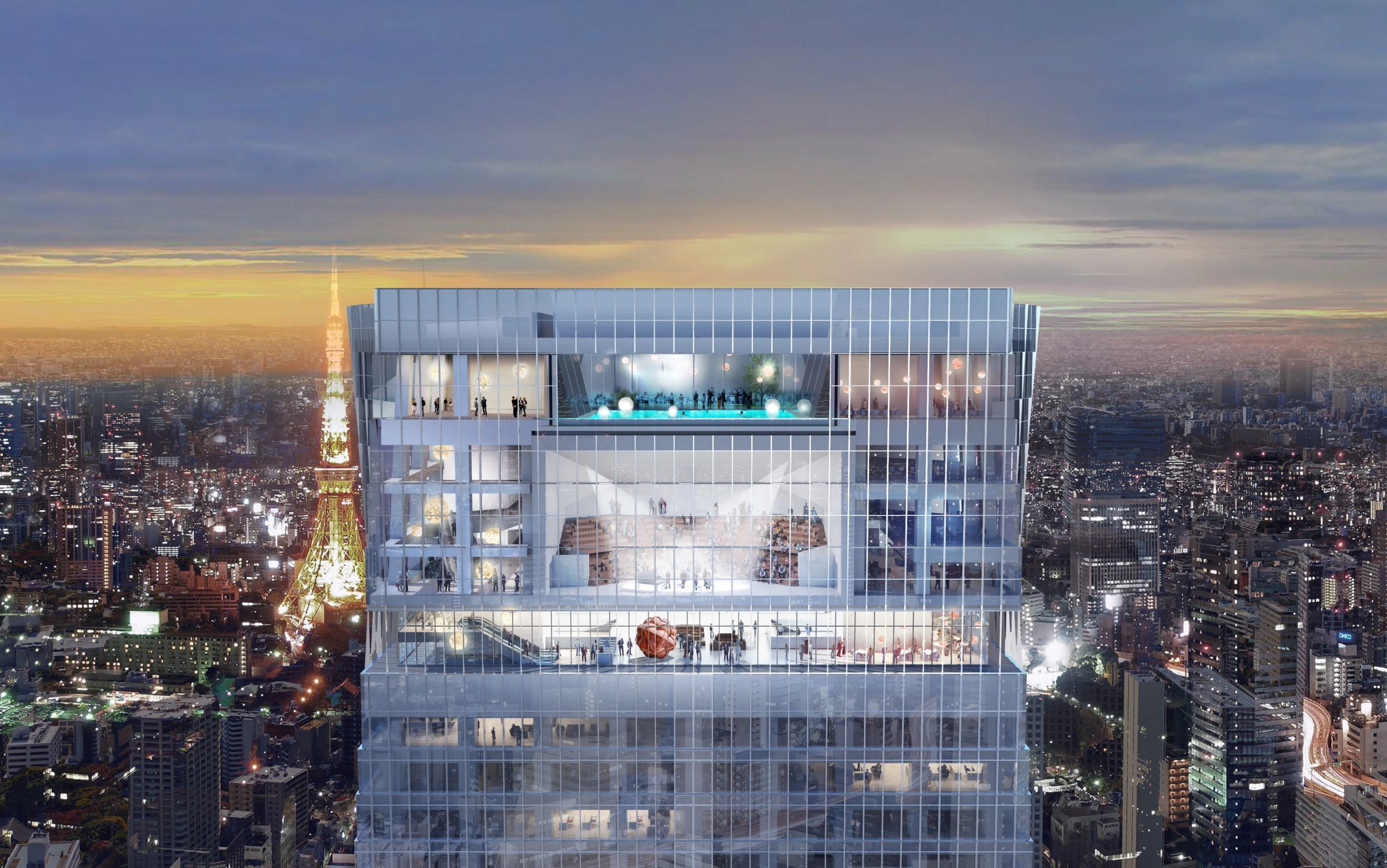 Tokyo's Urban Renewal Project