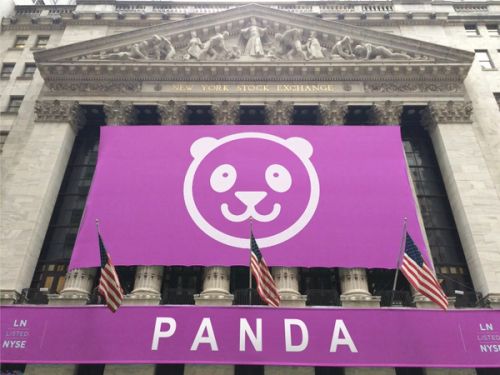 PANDA is now a public company on the New York Stock Exchange, it uses the stock symbol PNDK
