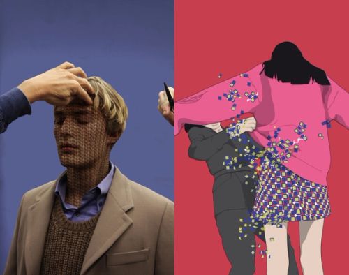 2010 FW Prada Real Fantasies, photography, digital collage and digital illustration