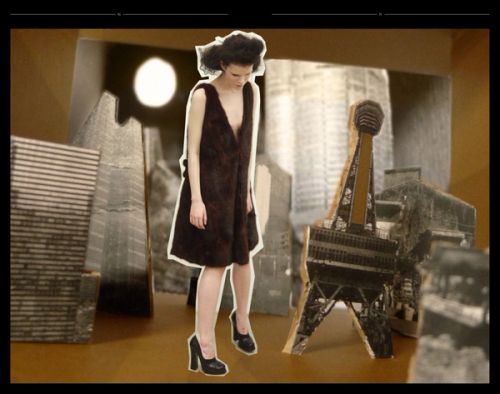 2009 FW Prada Real Fantasies, photography, digital collage and digital illustration