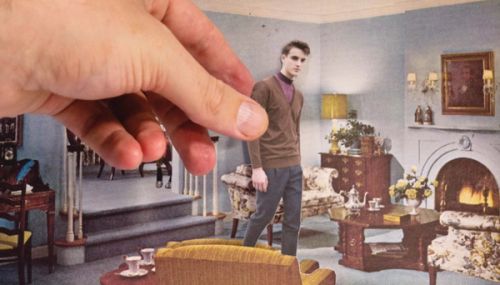 2011 FW Prada Real Fantasies, handmade collage and photography