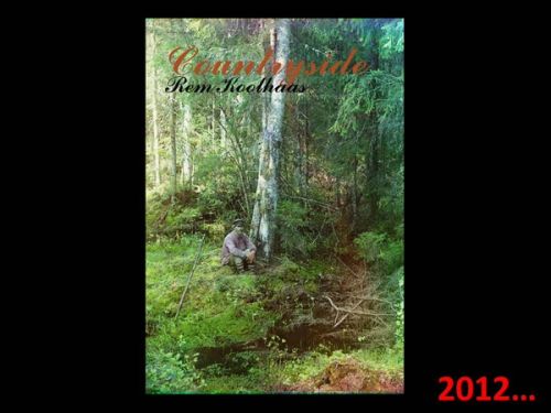 It’s totally unwise to announce future books. Hereby my announcement that my next book will be on Countryside.