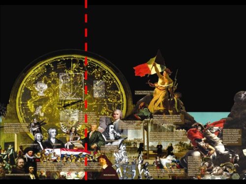 century later, the so-called Enlightenment broke out, and with Enlightenment came a formal launch of modernity.