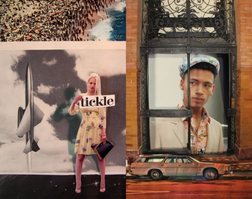 2012 SS Prada Real Fantasies, handmade collage and photography