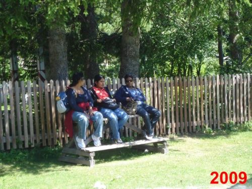 ...and when I looked at the typical village square I saw three Thai ladies. Of course the Thai are necessary to maintain Switzerland, to look after the pets, the kids and the houses. At that moment I made it my mission to understand what had happened in a century.