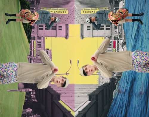 2012 SS Prada Real Fantasies, handmade collage and photography